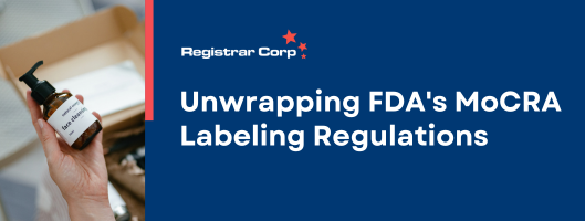 揭开 FDA 的 MoCRA 标签法规