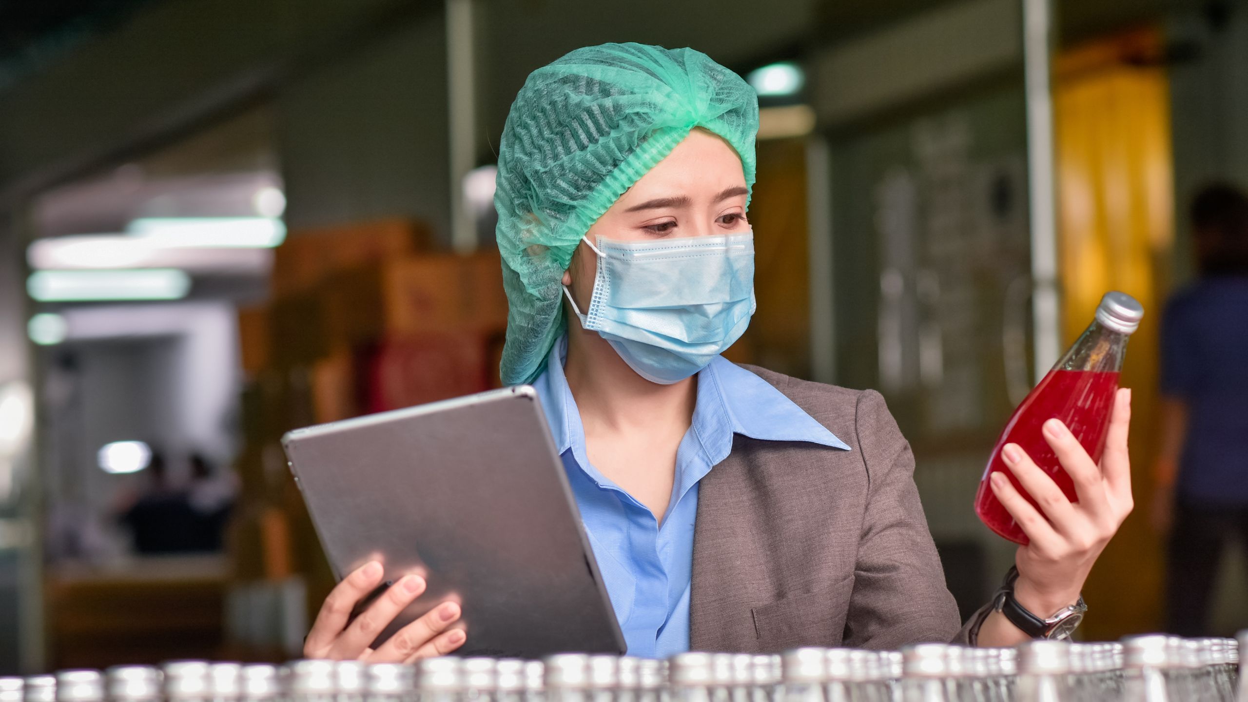An SQF Practitioner evaluates product to ensure compliance with the SQF Quality Code and Defect Prevention.